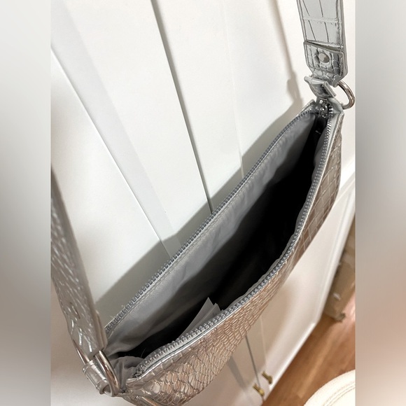 H&M Silver Metallic Shoulder Bag - Picture 5 of 6